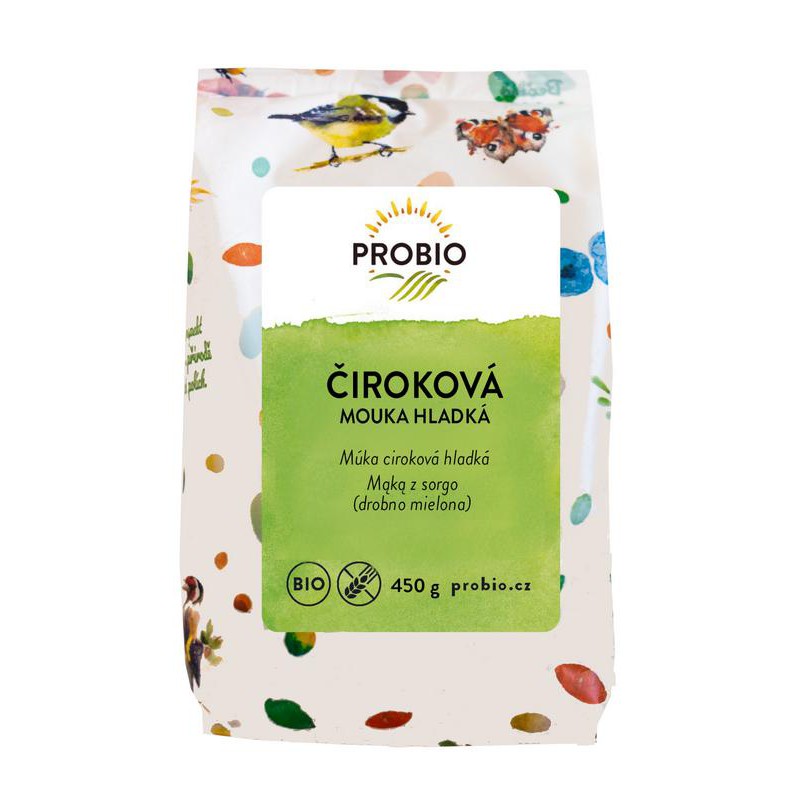 MĄKA Z SORGO BEZGLUTENOWA BIO 450 g - PROBIO
