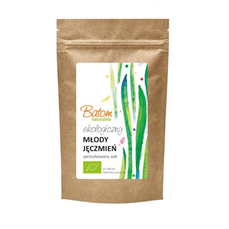 MŁODY JĘCZMIEŃ SOK SPROSZKOWANY BIO 100 g - BATOM