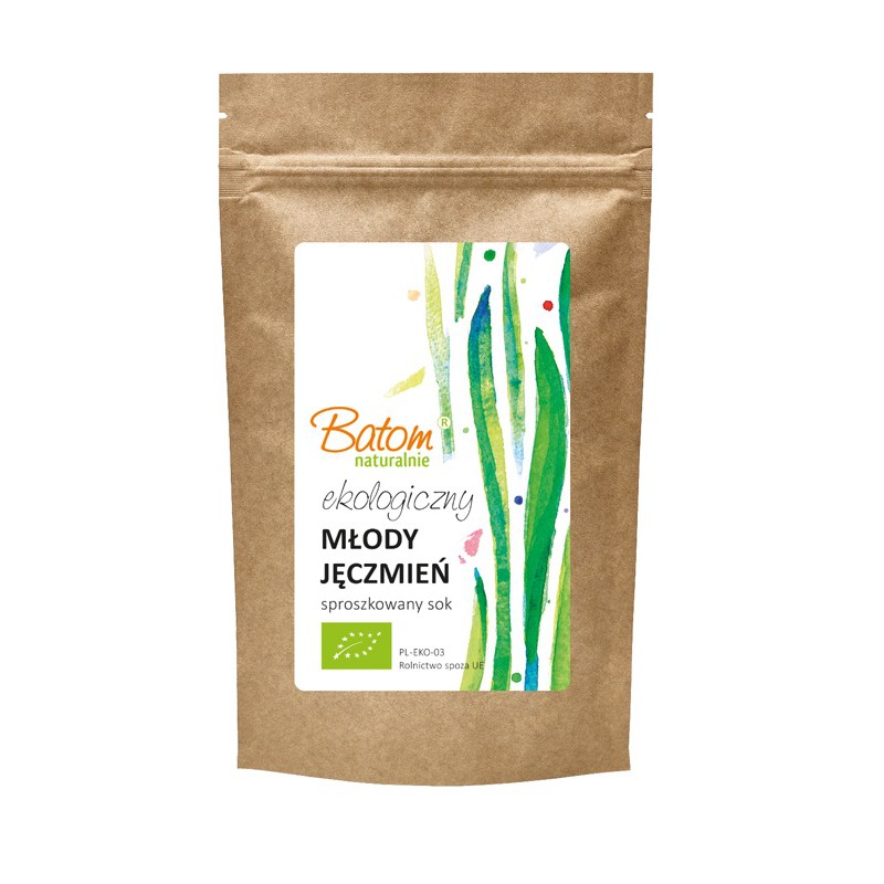 MŁODY JĘCZMIEŃ SOK SPROSZKOWANY BIO 100 g - BATOM