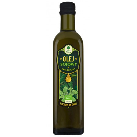 OLEJ SOJOWY TŁOCZONY NA ZIMNO BIO 250 ml - DARY NATURY