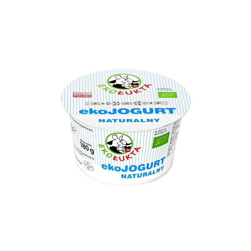 JOGURT NATURALNY BIO 180 g - EKO ŁUKTA