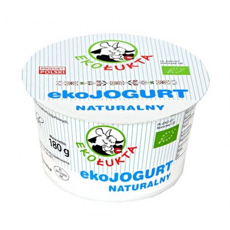 JOGURT NATURALNY BIO 180 g - EKO ŁUKTA