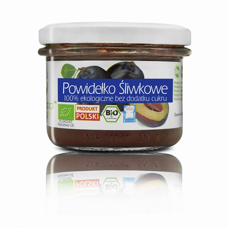 POWIDEŁKO ŚLIWKOWE B/C 180 g - BIO FOOD