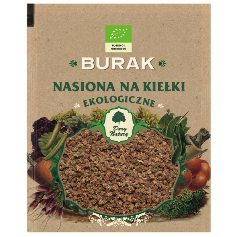NASIONA BURAKA BIO NA KIEŁKI 30 g - DARY NATURY