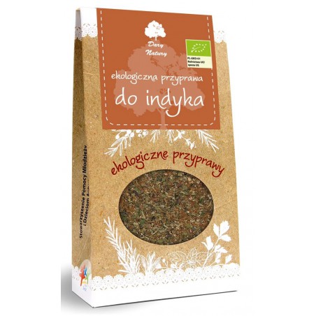 PRZYPRAWA DO INDYKA BIO 50 g - DARY NATURY