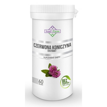 CZERWONA KONICZYNA EKSTRAKT 60 KAPSUŁEK (300 mg) - SOUL FARM
