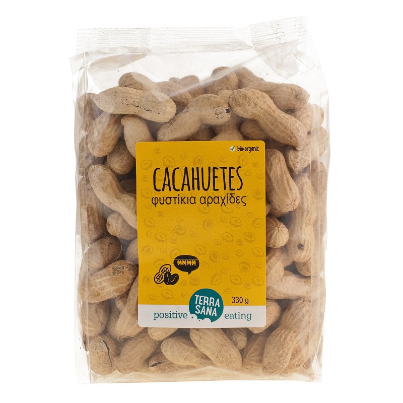 ORZESZKI ZIEMNE PRAŻONE W ŁUPINACH BIO 330 g - TERRASANA