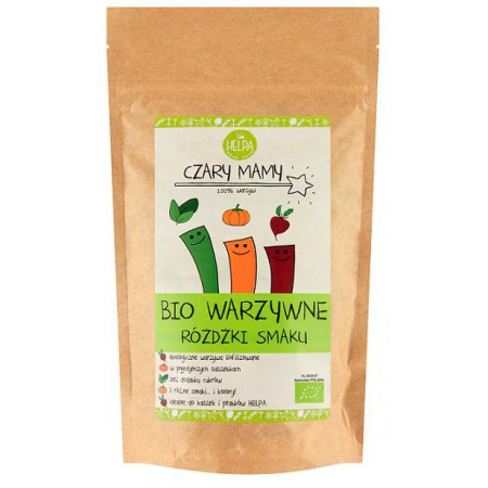 RÓŻDŻKI SMAKU WARZYWNE (LIOFILIZOWANE WARZYWA) BIO (9 x 2 g) 18 g - HELPA
