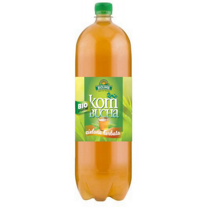 KOMBUCHA HERBATA ZIELONA BIO 2 L - BIO LINIE
