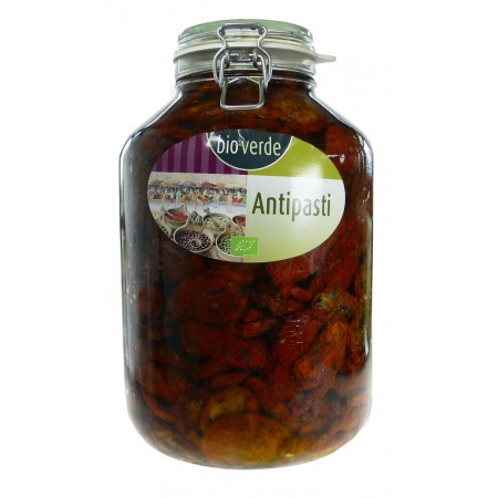 POMIDORY SUSZONE NA SŁOŃCU W OLEJU BIO 4,75 kg (SŁOIK) - BIO VERDE