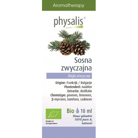 OLEJEK ETERYCZNY SOSNA ZWYCZAJNA (GROVE DEN) BIO 10 ml - PHYSALIS