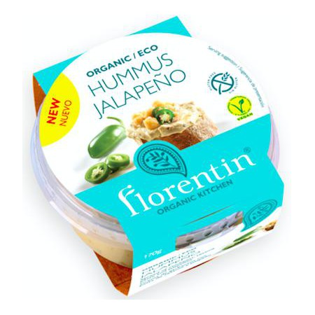 HUMMUS JALAPENO BEZGLUTENOWY BIO 170 g - FLORENTIN