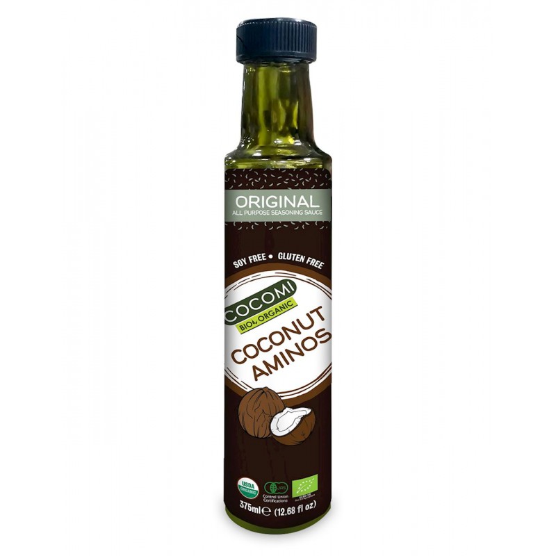 SOS KOKOSOWY AMINOS BEZGLUTENOWY BIO 250 ml - COCOMI