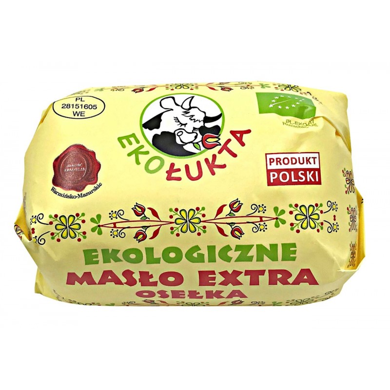 MASŁO EXTRA OSEŁKA BIO 200 g - EKO ŁUKTA