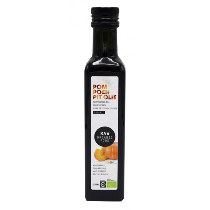 OLEJ Z PESTEK DYNI VIRGIN RAW BIO 250 ml - RAW ORGANIC FOOD