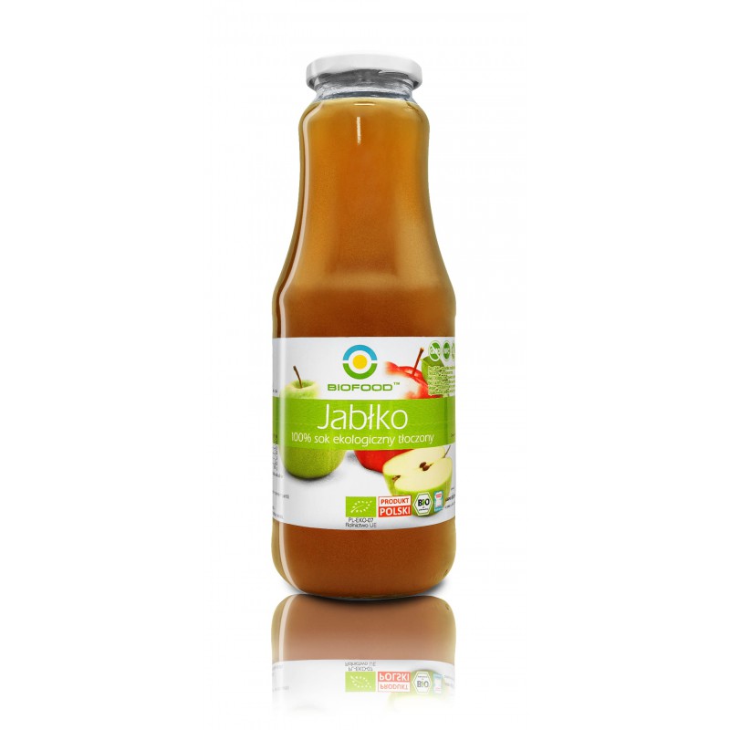 SOK JABŁKOWY NFC BEZGLUTENOWY BIO 1 L - BIO FOOD