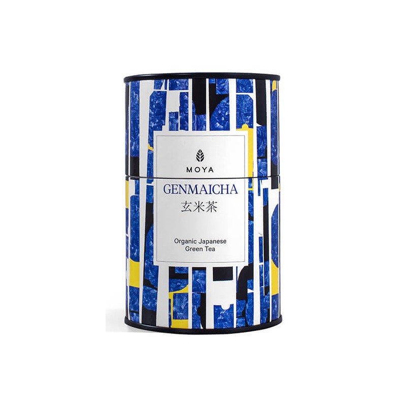 HERBATA ZIELONA GENMAICHA Z RYŻEM BIO 60 g - MOYA MATCHA