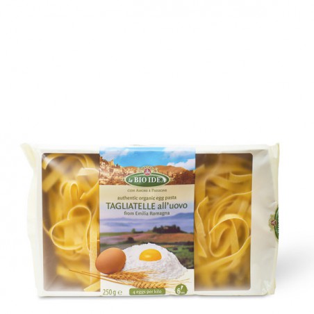 MAKARON (SEMOLINOWY JAJECZNY) TAGLIATELLE BIO 250 g - LA BIO IDEA