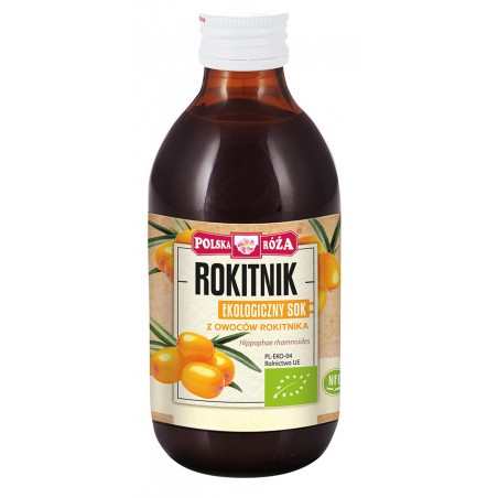 SOK Z ROKITNIKA NFC BIO 250 ml - POLSKA RÓŻA