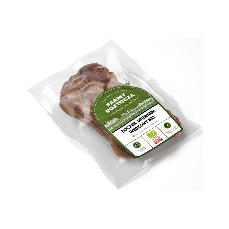 BOCZEK DREWNEM WĘDZONY BIO (około 0,30 kg) - FARMY ROZTOCZA (NA ZAMÓWIENIE)