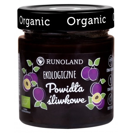 POWIDŁA ŚLIWKOWE BIO 230 g - RUNOLAND