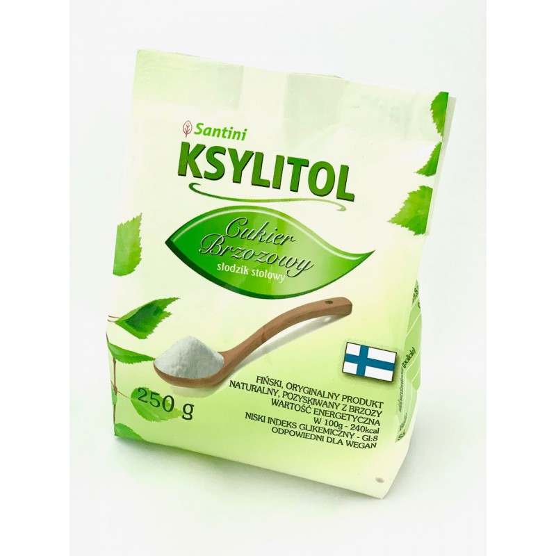 KSYLITOL 250 g (TOREBKA) - SANTINI (FINLANDIA)