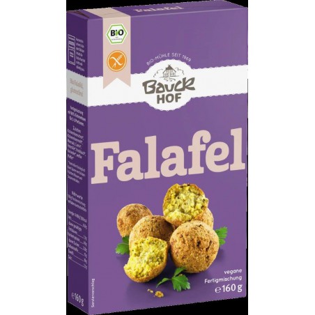 MIESZANKA NA FALAFEL BEZGLUTENOWA BIO 160 g - BAUCK HOF