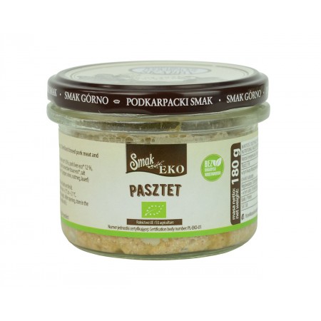 PASZTET WIEPRZOWY BIO 180 g - SMAK EKO
