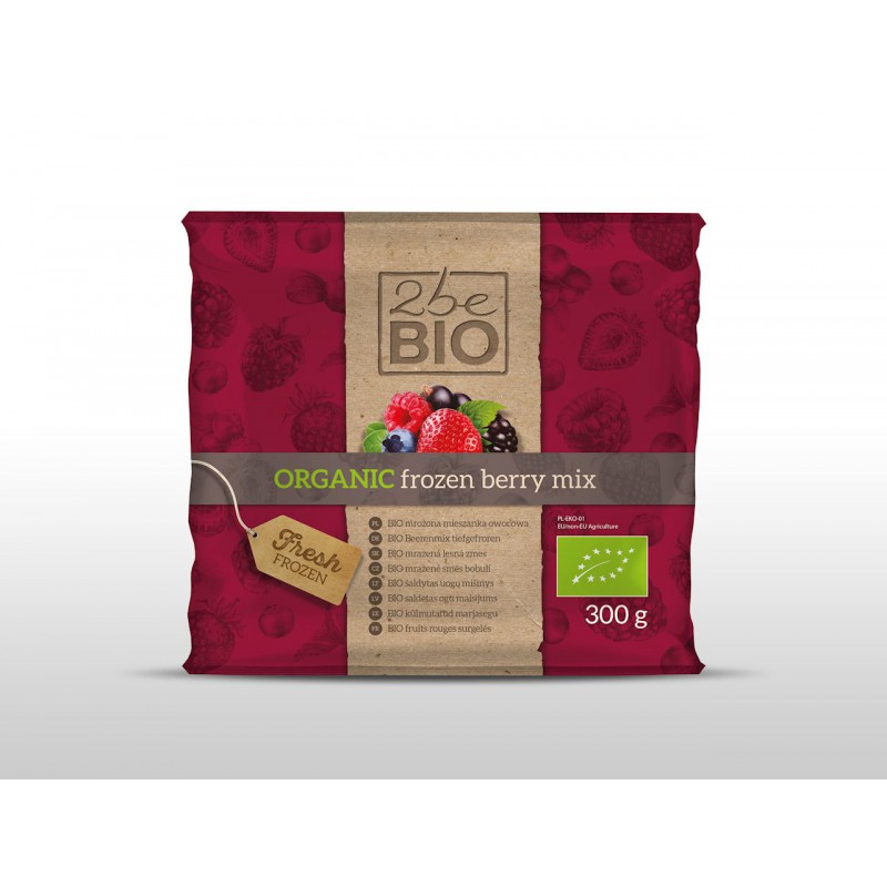 MIESZANKA MROŻONYCH OWOCÓW BIO 300 g - 2beBIO