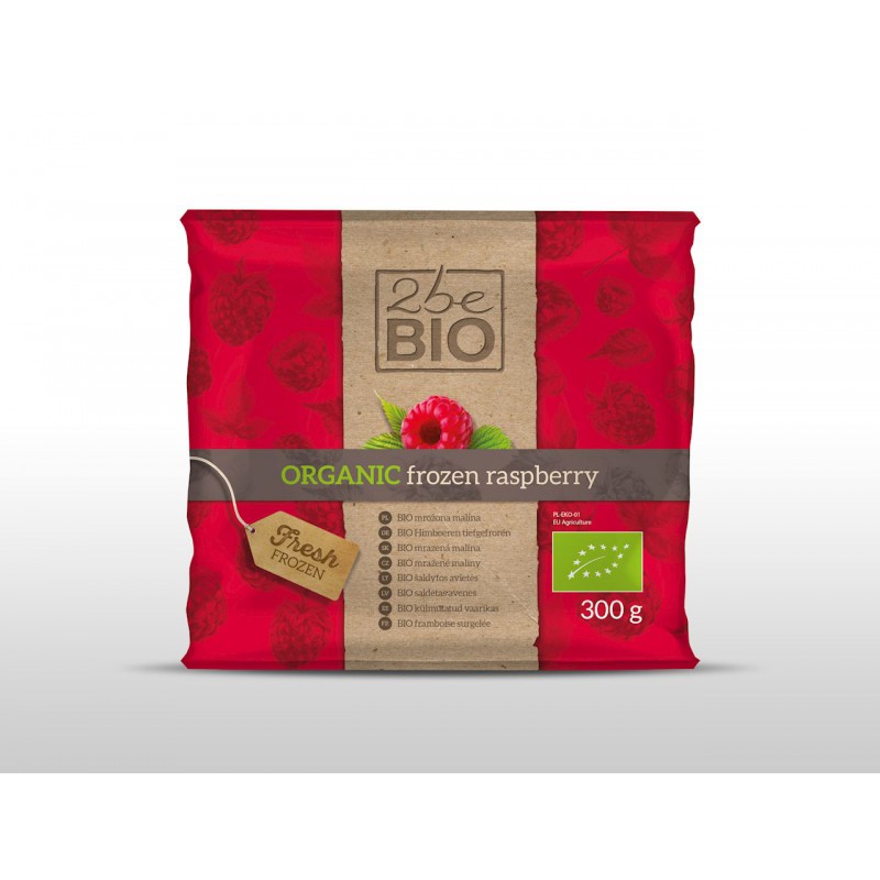 MALINA MROŻONA BIO 300 g - 2beBIO