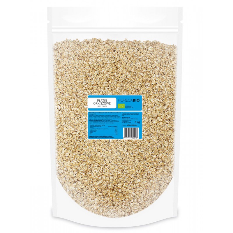 PŁATKI ORKISZOWE BIO 3 kg - HORECA