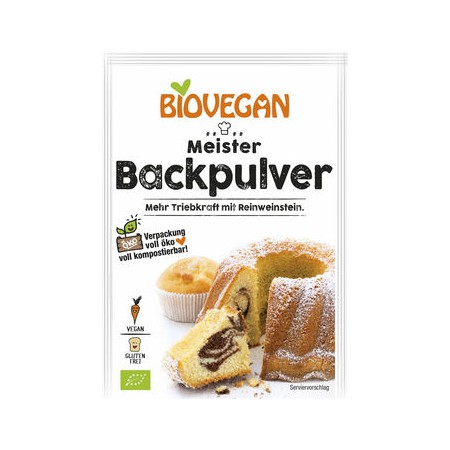 PROSZEK DO PIECZENIA BEZGLUTENOWY BIO (3 x 17 g) 51 g - BIO VEGAN