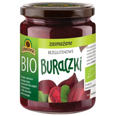 BURACZKI ZASMAŻANE BEZGLUTENOWE BIO 480 g - KOWALEWSKI