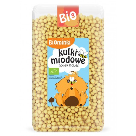 KULKI MIODOWE BIO 300 g - BIOMINKI