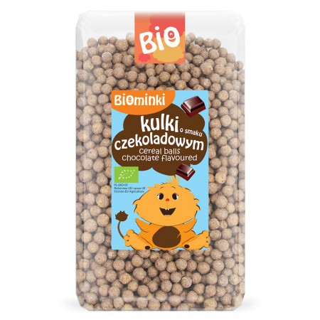 KULKI O SMAKU CZEKOLADOWYM BIO 300 g - BIOMINKI