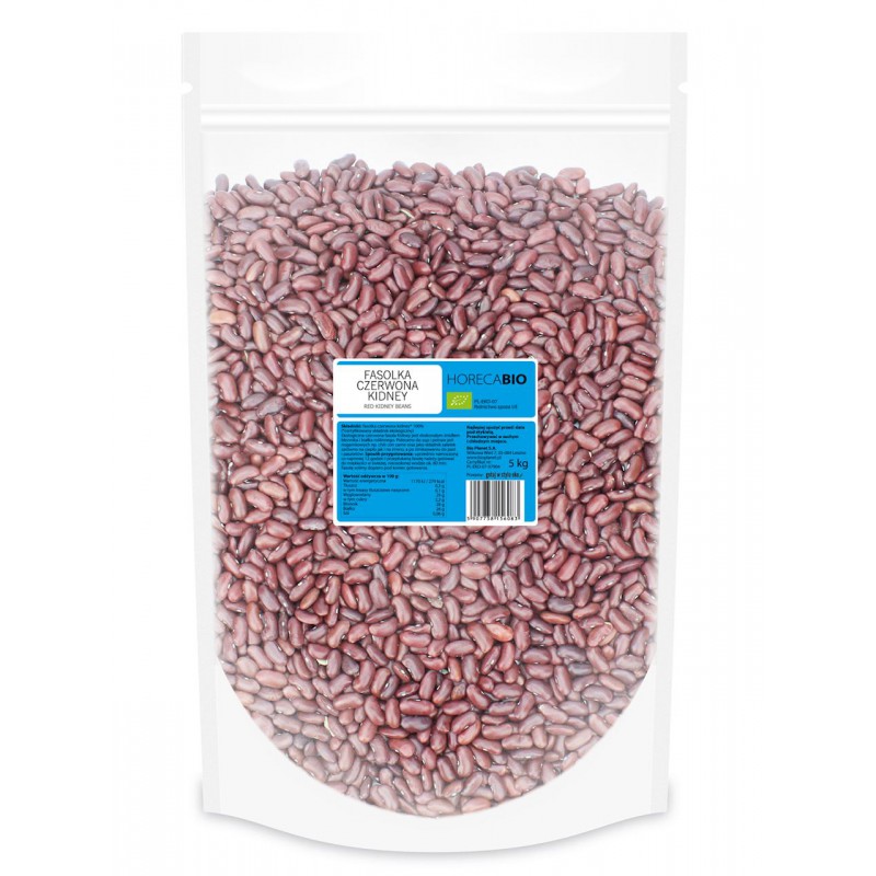 FASOLKA CZERWONA KIDNEY BIO 5 kg - HORECA