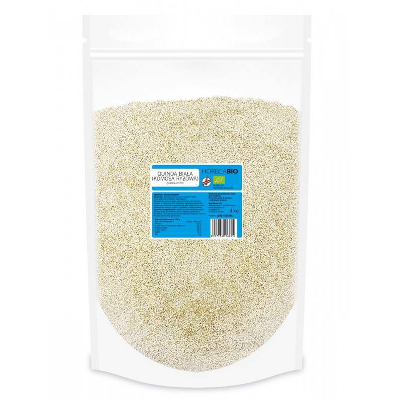 QUINOA BIAŁA (KOMOSA RYŻOWA) BEZGLUTENOWA BIO 4 kg - HORECA