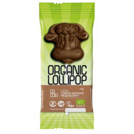 LIZAK CZEKOLADOWO - MIGDAŁOWY BEZGLUTENOWY BIO 15 g - COCOA