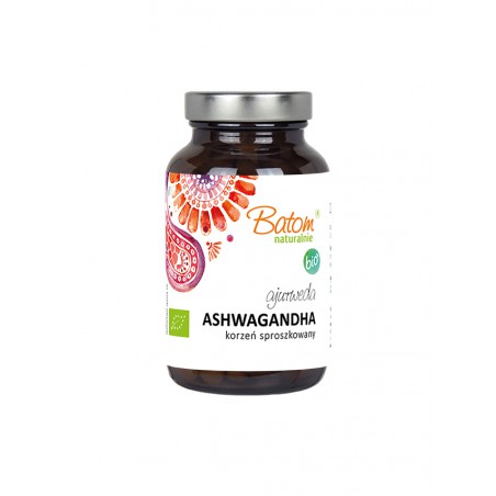 AJURWEDA ASHWAGANDHA BIO 250 TABLETEK 125 g - BATOM