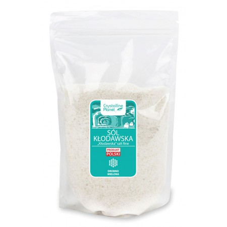 SÓL KŁODAWSKA DROBNO MIELONA 1 kg - CRYSTALLINE PLANET