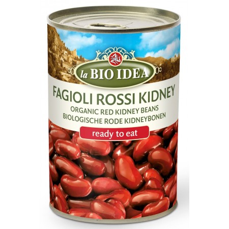 FASOLKA CZERWONA KIDNEY BIO 400 g (240 g) (PUSZKA) - LA BIO IDEA