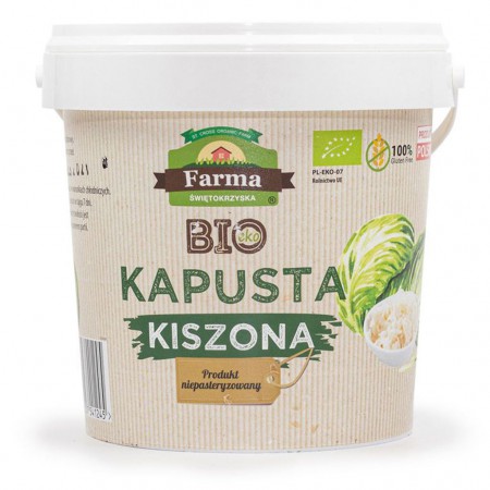 KAPUSTA KISZONA BEZGLUTENOWA BIO 3 kg (2,5 kg) (WIADERKO) - FARMA ŚWIĘTOKRZYSKA