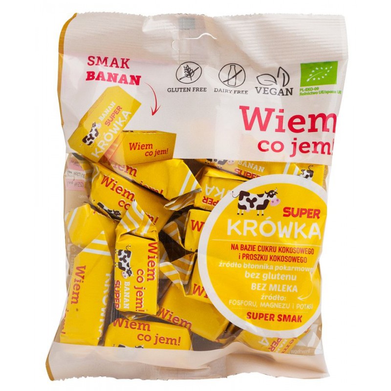 KRÓWKI BANANOWE BEZGLUTENOWE BIO 150 g - ME GUSTO (SUPER KRÓWKA)