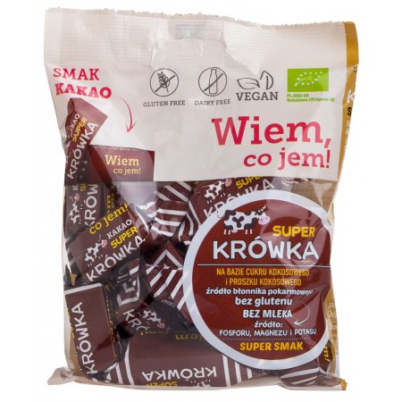 KRÓWKI KAKAOWE BEZGLUTENOWE BIO 150 g - ME GUSTO (SUPER KRÓWKA)