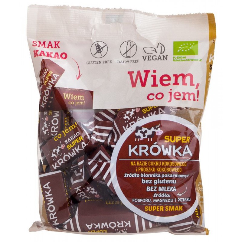 KRÓWKI KAKAOWE BEZGLUTENOWE BIO 150 g - ME GUSTO (SUPER KRÓWKA)