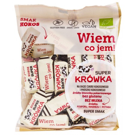 KRÓWKI KOKOSOWE BEZGLUTENOWE BIO 150 g - ME GUSTO (SUPER KRÓWKA)