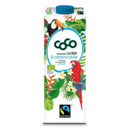 WODA KOKOSOWA Z MIĄŻSZEM FAIR TRADE BIO 1 L - COCO (DR MARTINS)