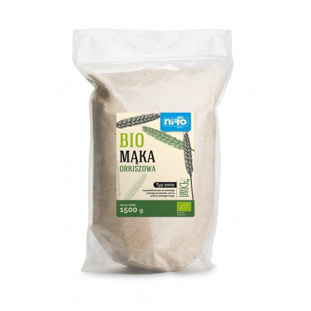 MĄKA ORKISZOWA TYP 2000 BIO 1,5 kg - NIRO