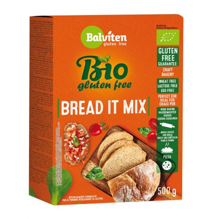 MIESZANKA DO WYPIEKU CHLEBA BEZGLUTENOWA BIO 500 g - BALVITEN
