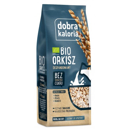 ORKISZ EKSPANDOWANY BIO 100 g - DOBRA KALORIA